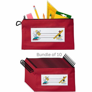 Seat Sack 10-Count Pencil Pouch with Zipper Bundle - SSK10040BUNDLE Product Image 