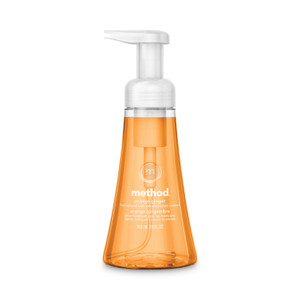 Method Foaming Hand Wash, Orange Ginger, 10 oz Pump Bottle, 6/Carton (MTH01474) View Product Image