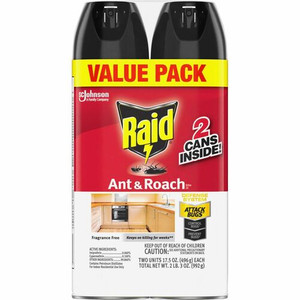 Raid Ant & Roach Killer Spray - SJN386225CT Product Image 
