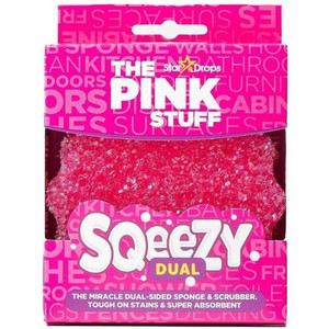 The Pink Stuff Sqeezy Dual Sided Sponge & Scrubber - RST823773 Product Image 