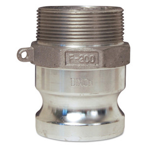 DIXON VALVE - 3/4" ALUM GLOBAL MALE NPT X MALE  - 238-G75-F-AL (1 EA = 1 EA) Product Image 