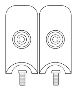 TW A-532-1P (2/PK) INSULATOR9910-2102 - 358-9910-2102 Product Image 