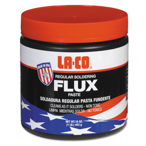 LA-CO - REGULAR FLUX PASTE  JAR 1 LB  - 434-22107 (1 CN = 1 CN) Product Image 