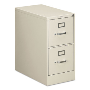 HON 310 Series Vertical File, 2 Letter-Size File Drawers, Light Gray, 15" x 26.5" x 29" (HON312PQ) View Product Image