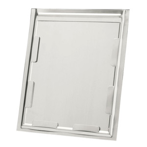 SIGN HOLDER ALUMINUM SILVER 9-11/16" X 11-3/4" - 9905008660334 Product Image 