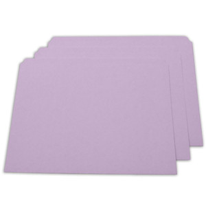 FOLDER FILE STRAIGHT CUT LAVENDER LETTER - 7530012031493 Product Image 