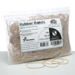 RUBBER BAND STERLING GRADE SIZE 19 1/4 LB - 7510002051438 Product Image 