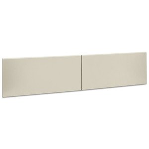 HON 38000 Series Hutch Flipper Doors For 72"w Open Shelf, 36w x 15h, Light Gray (HON387215LQ) View Product Image