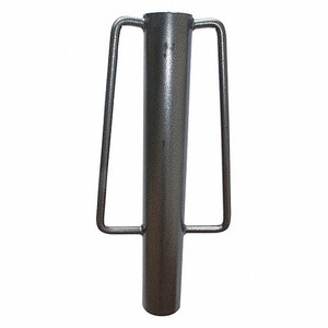 Manual Post Driver: 3 1/2 in Max Post Dia, 28 1/4 in Overall Ht, 28 lb Wt, Steel - 9ANX7 Product Image 