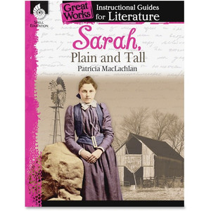 Shell Education Education Sarah, Plain Tall Instructional Guide Printed Book by Patricia MacLachlan - 72 Pages - (SHL40102) Product Image 