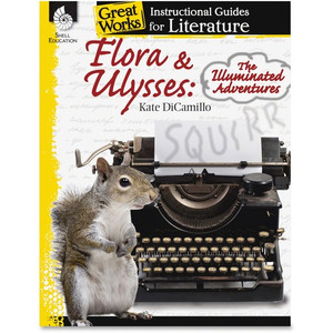 Shell Education Flora/Ulysses Instructional Guide Printed Book by Kate DiCamillo - 72 Pages - Shell Educational Publishing Publication - SHL40111 Product Image 