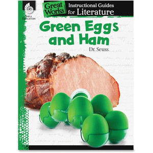 Shell Education Green Eggs and Ham Literature Guide Printed Book by Dr. Seuss - 72 Pages - (SHL40002) Product Image 