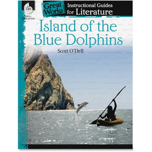 Shell Education Island of the Blue Dolphins Literature Guide Printed Book by Scott O'Dell - 72 Pages - (SHL40208) Product Image 