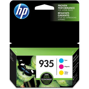 HP 935 (N9H65FN) Original Inkjet Ink Cartridge - Magenta, Yellow, Cyan - 3 / Pack Product Image 