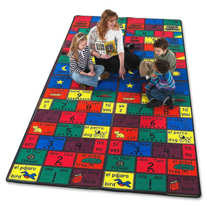 Flagship Carpets Bilingual Rug - 72" Length x 72" Width - FCIFE10926A Product Image 