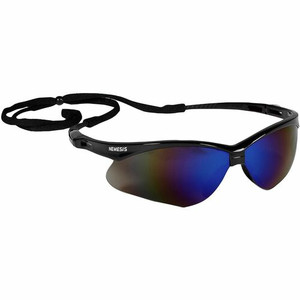 Kleenguard V30 Nemesis Safety Eyewear - Recommended for: Workplace, Home - UVA, UVB, UVC Protection - Polycarbonate - Durable, Lightweight, Wraparound Frame, Anti-fog, Flexible, Soft, Neck Cord - (KCC14481BX) Product Image 