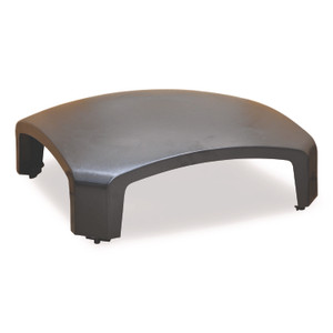 Rubbermaid Commercial Landmark Series Replacement Parts, Dome Top, 26 x 26 x 10.5, Black Product Image 