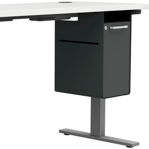 HON Fuse HAUFHR15N Storage Cube - 15.5" Depth - Finish: Charcoal Product Image 
