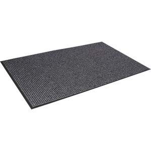 Crown Mats Oxford Wiper Scraper Mat - Floor - 60" Length x 36" Width x 0.375" Thickness - CWNOXH035GY Product Image 