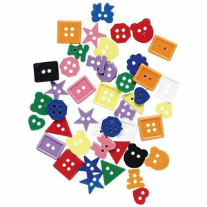 Creativity Street Plastic Buttons - PAC6120 Product Image 
