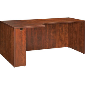 Lorell Essentials Series Left Corner Credenza - 29.5" Height x 66.1" Width x 35.4" Depth - LLR69911 Product Image 