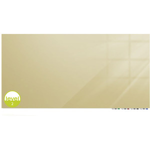 Ghent Magnetic Aria - Horizontal - 72" (6 ft) Width x 36" (3 ft) Height - Beige Tempered Glass Surface - GHEARIASM36BG Product Image 