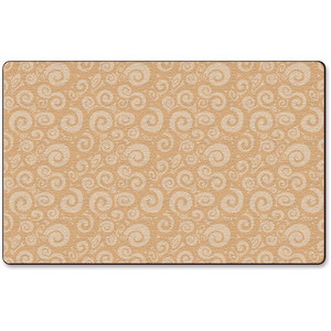 Flagship Carpets Solid Color Swirl Rug - FCIFE39432A Product Image 