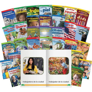 Shell Education TIME For Kids Informational Text Grade K Readers 30-Book Spanish Set Printed Book - Book - Grade K - SHL25857 Product Image 