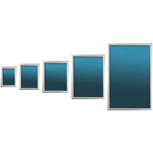 Seco Classic Snap Frame - 8.50" x 11" Frame Size - Rectangle - SSCSN8511SV Product Image 