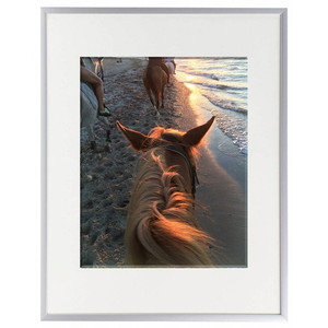Seco Picture Frame - 11" x 14" Frame Size - Rectangle - SSCAL1114SV Product Image 