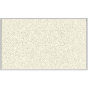 Ghent Vinyl Bulletin Board with Aluminum Frame - 48" Board Height x 12 ft Board Width - Ivory Vinyl Surface - GHEAV412185 Product Image 