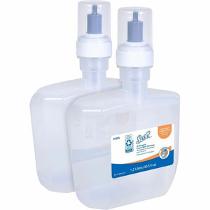 Scott Antiseptic Foam Skin Cleanser - 2.53 lb - Bottle Dispenser - Hand, Skin - Clear - Anti-septic, Unscented, Non-staining, Fragrance-free Product Image 