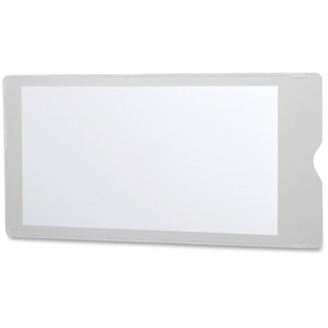 Oxford File Jacket - 9" x 4" - Vinyl - Clear - Durable, Water Proof, Heavy Duty, Tear Resistant Product Image 