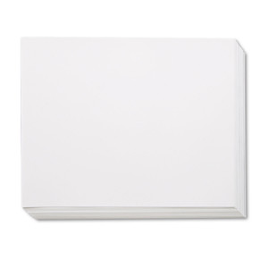 Pacon Four-Ply Railroad Board, 22 x 28, White, 100/Carton View Product Image