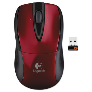 M525 Wireless Mouse, 2.4 Ghz Frequency/33 Ft Wireless Range, Left/right Hand Use, Red (LOG910002697) Product Image 