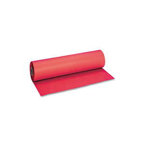 Pacon Decorol Flame Retardant Art Rolls, 40 lb Cover Weight, 36" x 1000 ft, Cherry Red (PAC101203) View Product Image