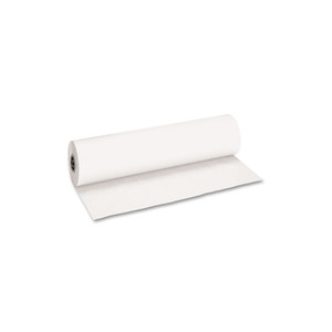 Pacon Decorol Flame Retardant Art Rolls, 40 lb Cover Weight, 36" x 1000 ft, Frost White View Product Image