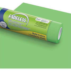 Fadeless Bulletin Board Art Paper - Art Project, Craft Project, School Project, Home Project, Office Project - 3" Height x 48" Width x 50 ft Length - Nile Green - Paper Product Image 