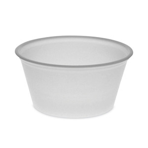Pactiv Evergreen Plastic Portion Cup, 2 oz, Translucent, 200/Bag, 12 Bags/Carton View Product Image