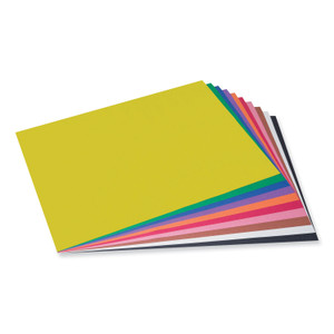 Prang SunWorks Construction Paper, 50 lb Text Weight, 18 x 24, Assorted, 50/Pack View Product Image