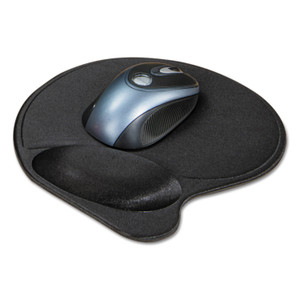 Kensington Wrist Pillow Extra-Cushioned Mouse Support, 7.9 x 10.9, Black View Product Image
