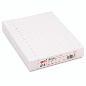 Pacon Composition Paper, 8 x 10.5, Wide/Legal Rule, 500/Pack PAC2431 View Product Image