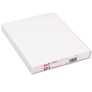 Pacon Heavyweight Tagboard, 12 x 9, White, 100/Pack View Product Image