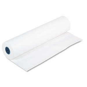 Pacon Kraft Paper Roll, 40 lb Wrapping Weight, 36" x 1,000 ft, White (PAC5636) View Product Image