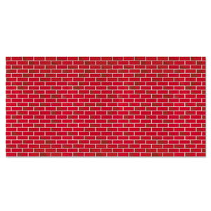 Pacon Fadeless Designs Bulletin Board Paper, Brick, 48" x 50 ft Roll (PAC56475) View Product Image