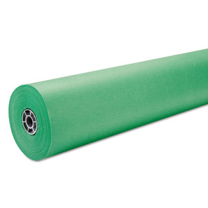 Pacon Rainbow Duo-Finish Colored Kraft Paper, 35 lb Wrapping Weight, 36" x 1,000 ft, Brite Green (PAC63130) View Product Image