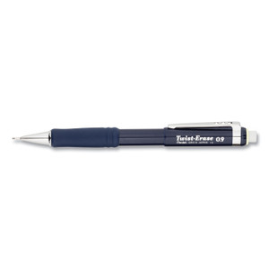 Pentel Twist-Erase III Mechanical Pencil, 0.9 mm, HB (#2), Black Lead, Blue Barrel View Product Image