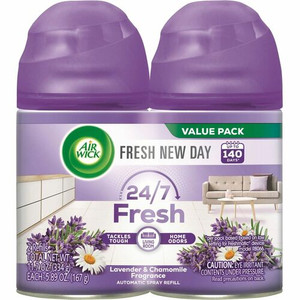 Air Wick Lavender Refill Pack - Aerosol - 5.90 oz - Lavender - 60 Day - Odor Neutralizer, Long Lasting Product Image 
