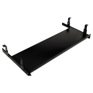 HON Oversized Keyboard Platform/Mouse Tray, 30w x 10d, Black (HON4028P) View Product Image