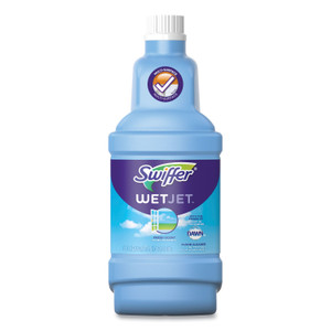 Swiffer WetJet System Cleaning-Solution Refill, Fresh Scent, 1.25 L Bottle, 4/Carton (PGC77810) View Product Image